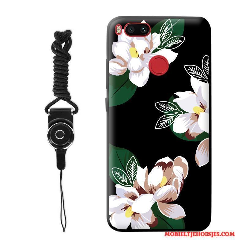 Mi 5x Hanger Bloemen Hoes Siliconen Mini Hoesje Telefoon Trend