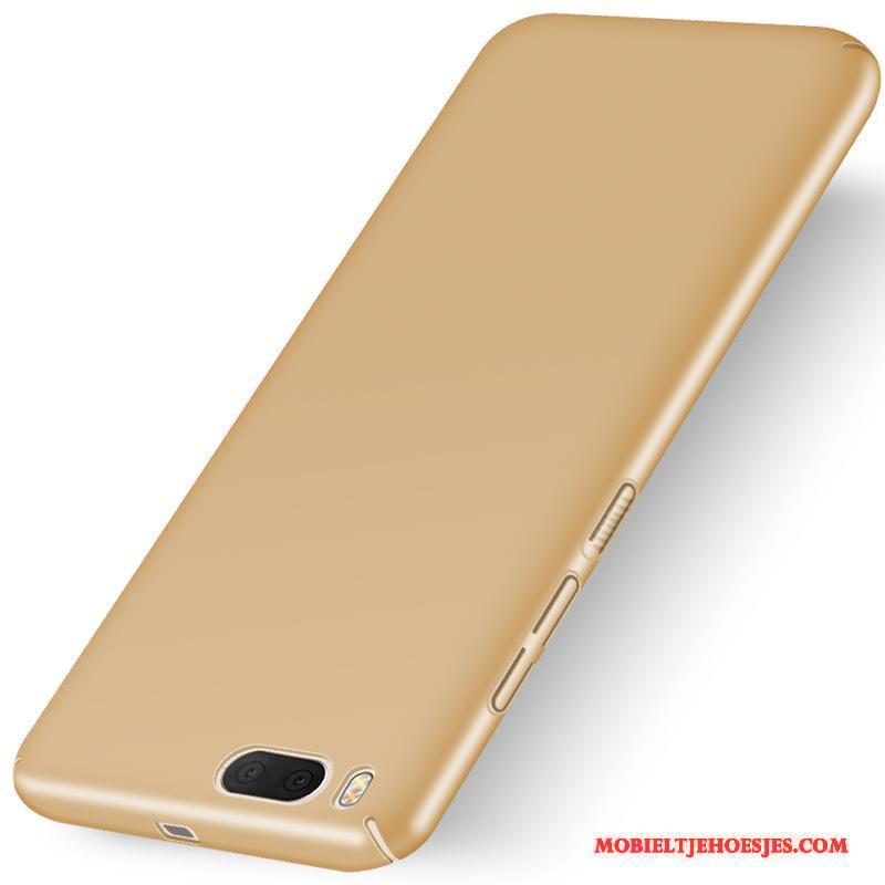 Mi 6 Hoes Mini All Inclusive Anti-fall Hoesje Telefoon Goud Hard