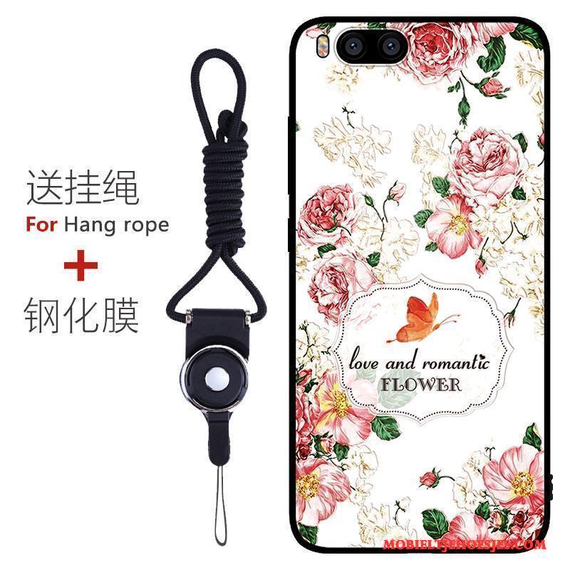 Mi 6 Hoesje Telefoon All Inclusive Anti-fall Purper Schrobben Patroon Bescherming