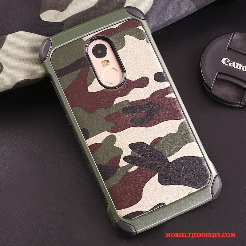 Mi 6 Hoesje Telefoon Mini Camouflage Bescherming Hoge Rood Groen