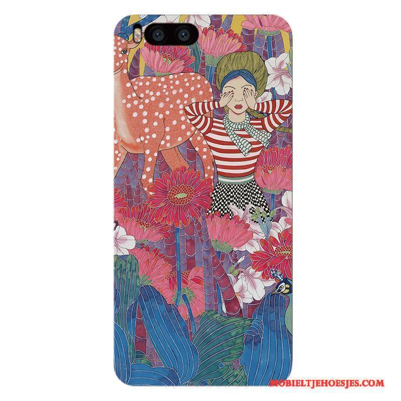 Mi 6 Mini Hoes Persoonlijk Hoesje Telefoon Hard All Inclusive Bloemen