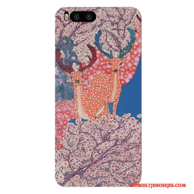 Mi 6 Mini Hoes Persoonlijk Hoesje Telefoon Hard All Inclusive Bloemen