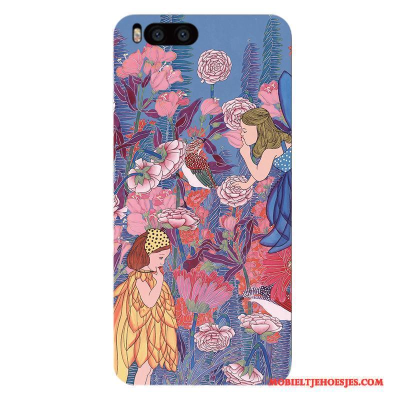 Mi 6 Mini Hoes Persoonlijk Hoesje Telefoon Hard All Inclusive Bloemen