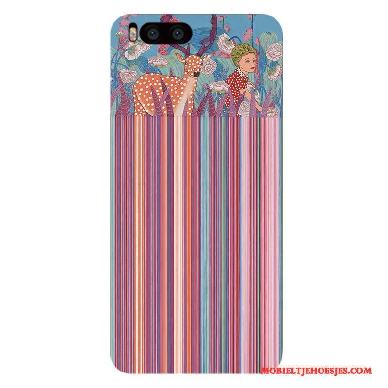 Mi 6 Mini Hoes Persoonlijk Hoesje Telefoon Hard All Inclusive Bloemen