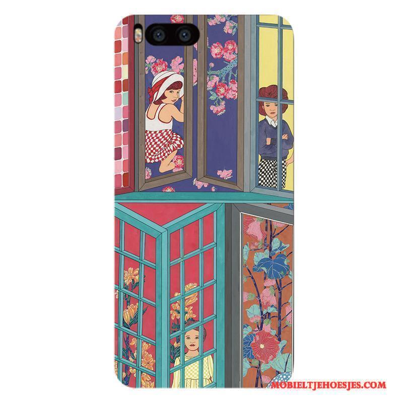 Mi 6 Mini Hoes Persoonlijk Hoesje Telefoon Hard All Inclusive Bloemen