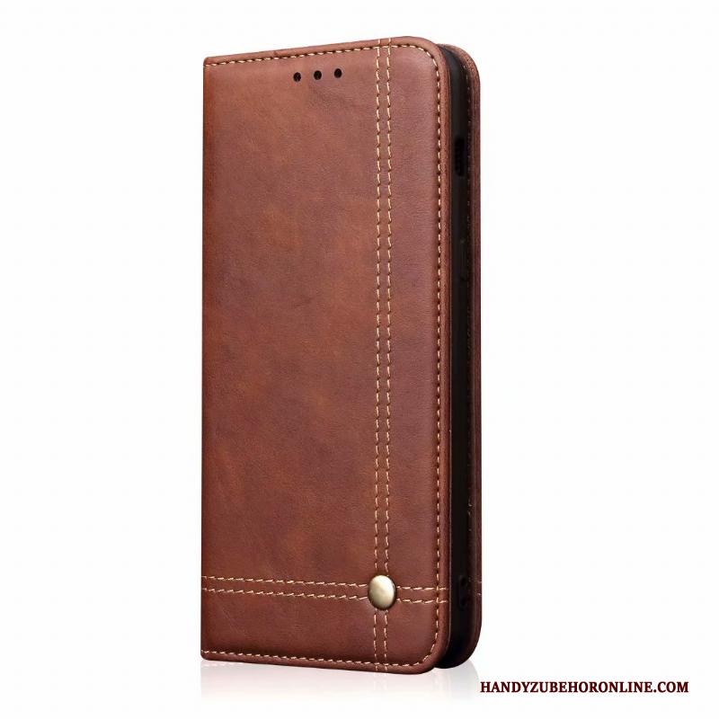 Mi 9 Bescherming Leren Etui All Inclusive Hoesje Telefoon Kaart Portemonnee Folio