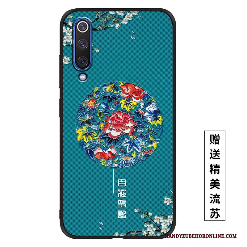 Mi 9 Lite Hoesje Mini Wind Persoonlijk Siliconen Paleis Anti-fall Patroon