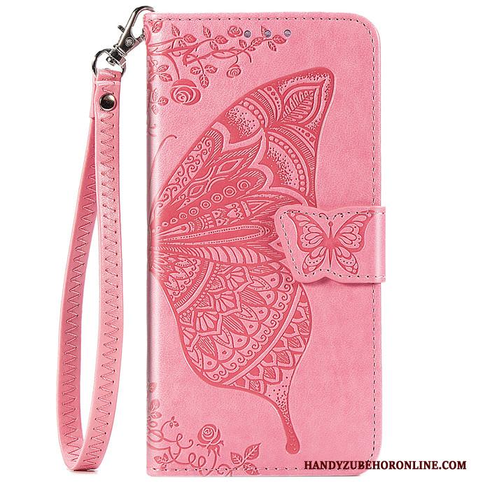 Mi 9 Lite Kaart All Inclusive Mini Hanger Clamshell Hoesje Telefoon Roze