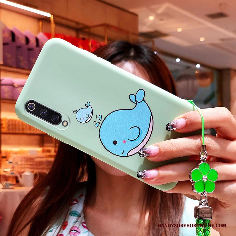 Mi 9 Se Hoesje Mini Trendy Merk Siliconen Spotprent Vers Groen Lovers