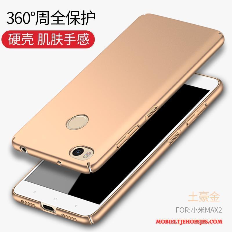 Mi Max 2 Bescherming Hoesje Telefoon Goud Hard Mini Eenvoudige All Inclusive