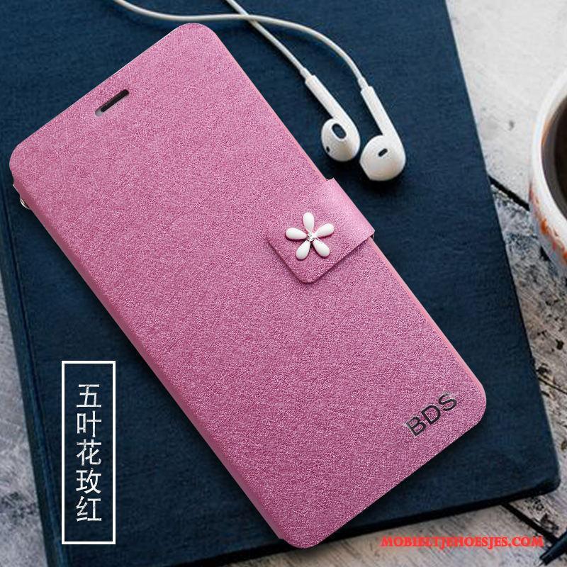 Mi Max 2 Mini Donkerblauw Bescherming Clamshell Mobiele Telefoon Leren Etui Hoesje Telefoon