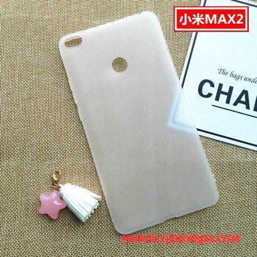 Mi Max 2 Schrobben Mobiele Telefoon Siliconenhoesje Mini Hoesje Telefoon Roze Bescherming