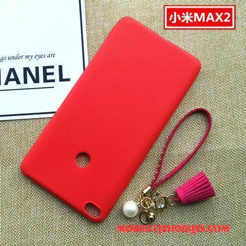 Mi Max 2 Schrobben Mobiele Telefoon Siliconenhoesje Mini Hoesje Telefoon Roze Bescherming