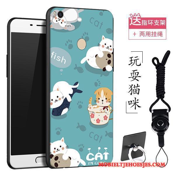 Mi Max 2 Spotprent Hanger Hoesje Telefoon Schrobben Siliconen All Inclusive Mini