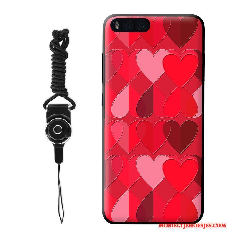 Mi Max 2 Zacht All Inclusive Mini Hoesje Telefoon Persoonlijk Rood Trendy Merk