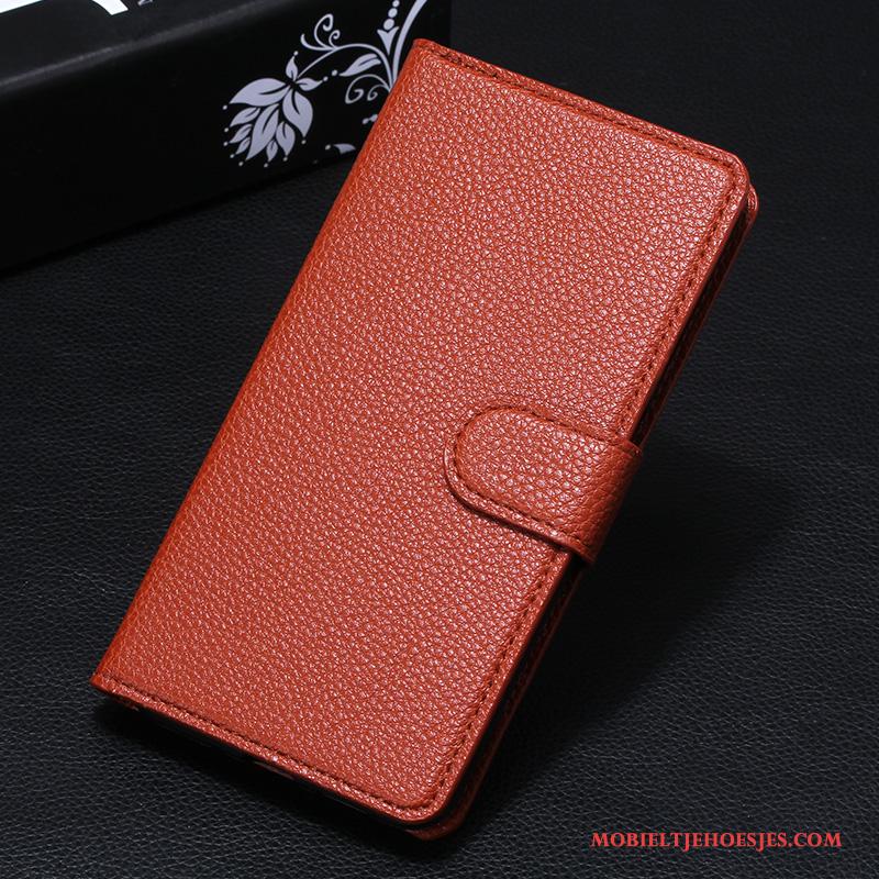 Mi Mix 2 Anti-fall Folio Schrobben Mini Hard Hoesje Telefoon Leren Etui