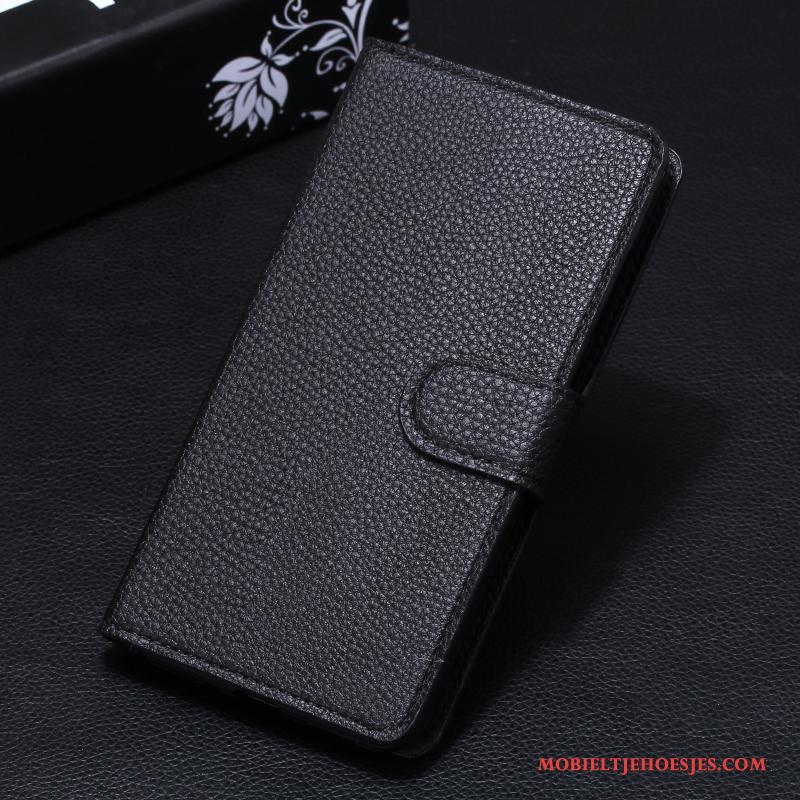 Mi Mix 2 Anti-fall Folio Schrobben Mini Hard Hoesje Telefoon Leren Etui