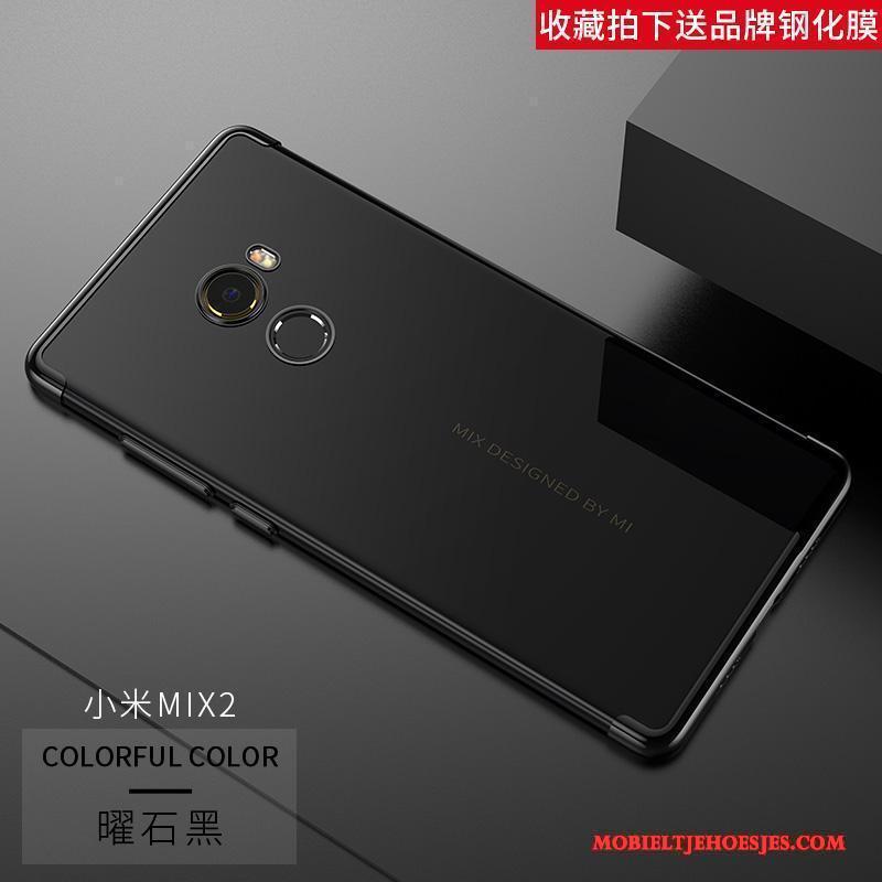 Mi Mix 2 Doorzichtig Dun All Inclusive Bescherming Hoes Hoesje Telefoon Anti-fall