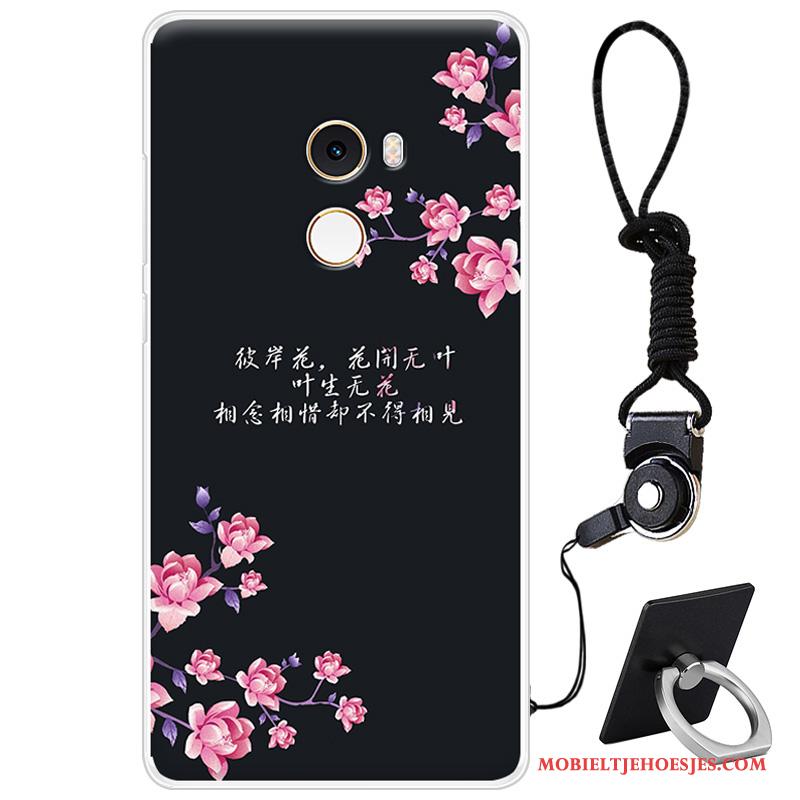 Mi Mix 2 Hanger Mini Wit Hoesje Telefoon