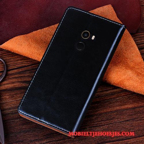 Mi Mix 2 Hoes Bescherming Anti-fall Zacht Hoesje Telefoon Siliconen Purper