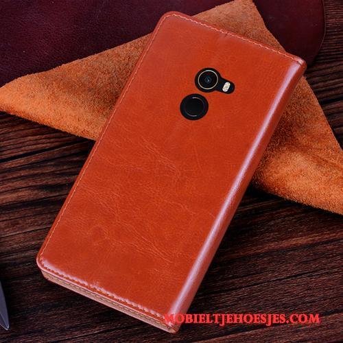 Mi Mix 2 Hoes Bescherming Anti-fall Zacht Hoesje Telefoon Siliconen Purper