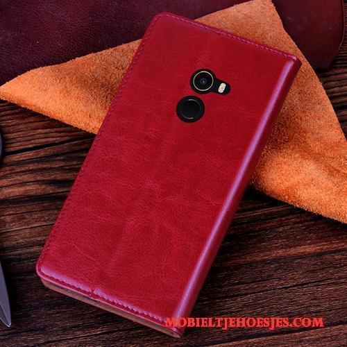 Mi Mix 2 Hoes Bescherming Anti-fall Zacht Hoesje Telefoon Siliconen Purper