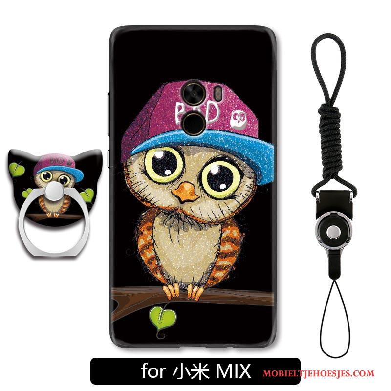 Mi Mix 2 Hoesje Anti-fall Spotprent All Inclusive Hoes Bescherming Blauw Kat