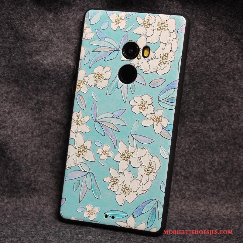 Mi Mix 2 Hoesje Reliëf Bescherming Kleur Hoes All Inclusive Anti-fall Persoonlijk