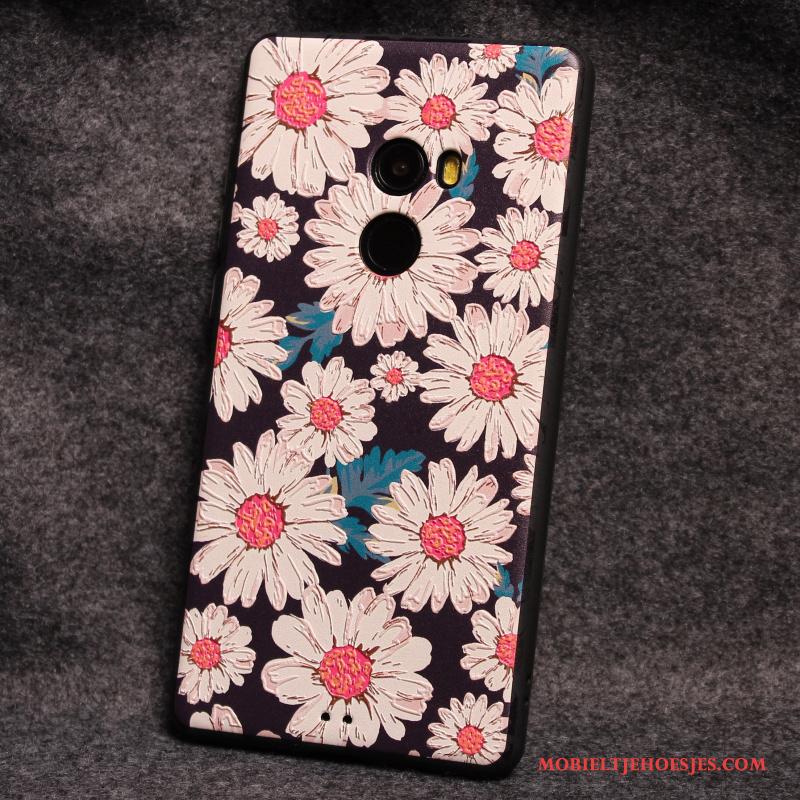 Mi Mix 2 Hoesje Reliëf Bescherming Kleur Hoes All Inclusive Anti-fall Persoonlijk