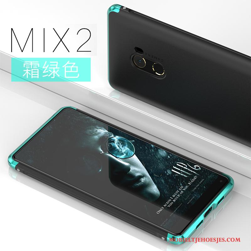 Mi Mix 2 Licht Scheppend Hoesje Telefoon Trend Metaal Persoonlijk Bescherming