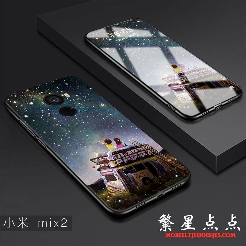 Mi Mix 2 Mini Hoesje Telefoon Zacht Scheppend Trend Hard Anti-fall