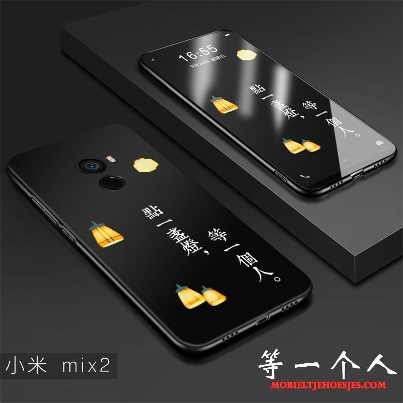 Mi Mix 2 Mini Hoesje Telefoon Zacht Scheppend Trend Hard Anti-fall