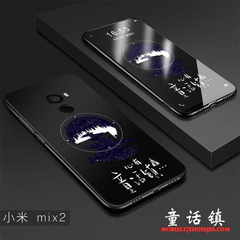 Mi Mix 2 Mini Hoesje Telefoon Zacht Scheppend Trend Hard Anti-fall