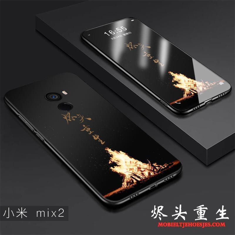 Mi Mix 2 Mini Hoesje Telefoon Zacht Scheppend Trend Hard Anti-fall