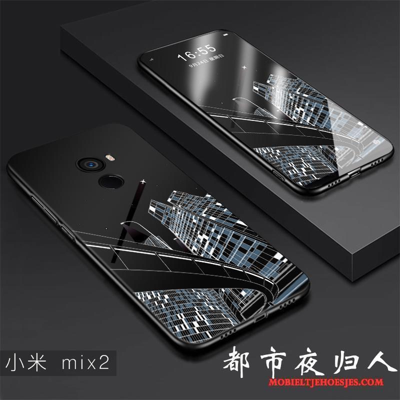 Mi Mix 2 Mini Hoesje Telefoon Zacht Scheppend Trend Hard Anti-fall