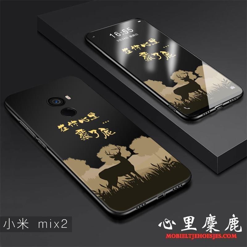 Mi Mix 2 Mini Hoesje Telefoon Zacht Scheppend Trend Hard Anti-fall