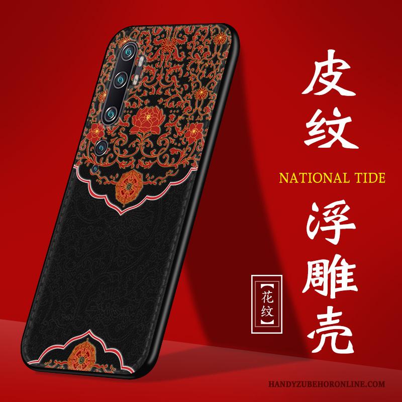 Mi Note 10 Hoesje Chinese Stijl Pas Bescherming Hoes Persoonlijk Scheppend Anti-fall