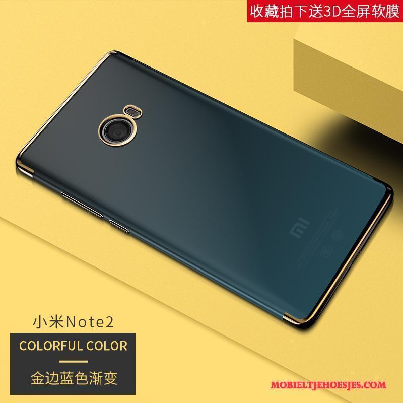 Mi Note 2 Anti-fall Trend Hoesje Telefoon Doorzichtig All Inclusive Siliconen Bescherming