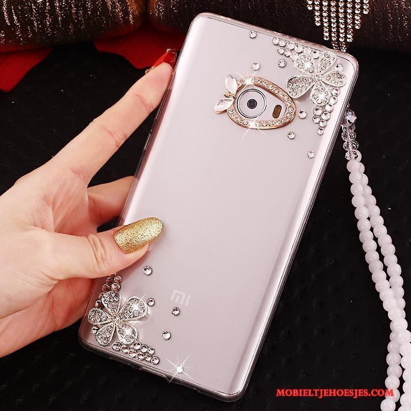 Mi Note 2 Bescherming Hanger Mini Siliconen Anti-fall Goud Hoesje Telefoon