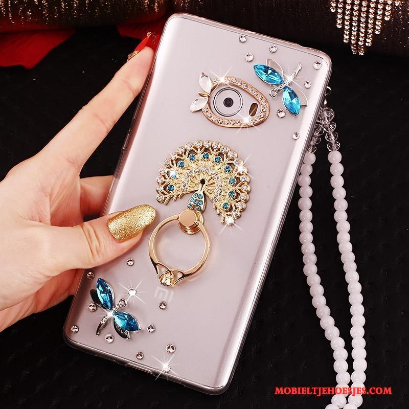 Mi Note 2 Bescherming Hanger Mini Siliconen Anti-fall Goud Hoesje Telefoon