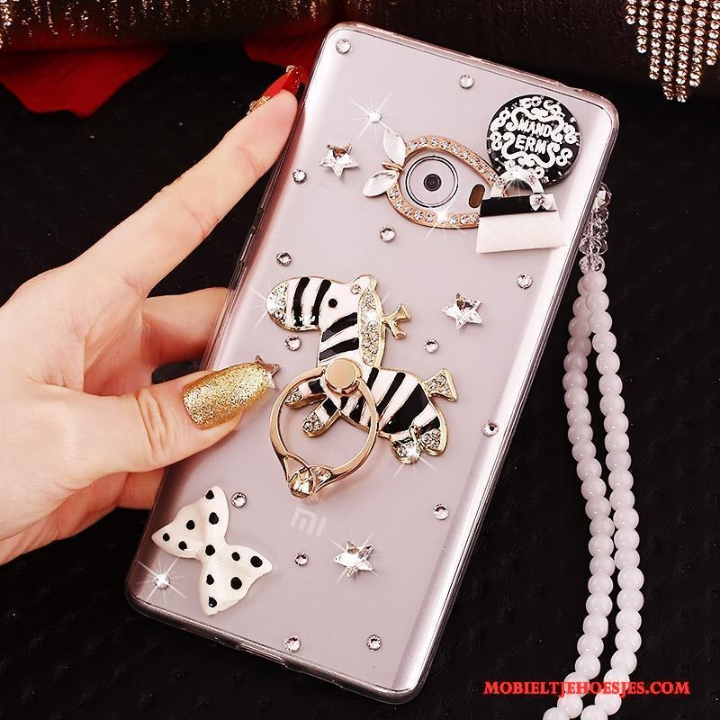 Mi Note 2 Bescherming Hanger Mini Siliconen Anti-fall Goud Hoesje Telefoon