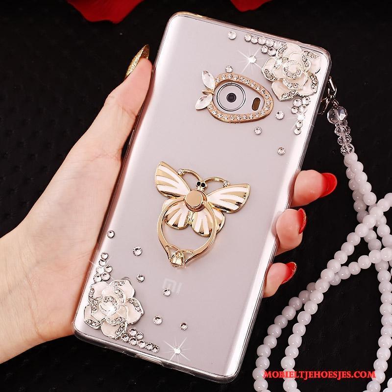 Mi Note 2 Bescherming Hanger Mini Siliconen Anti-fall Goud Hoesje Telefoon