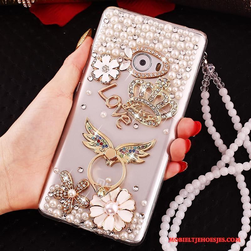 Mi Note 2 Bescherming Hanger Mini Siliconen Anti-fall Goud Hoesje Telefoon