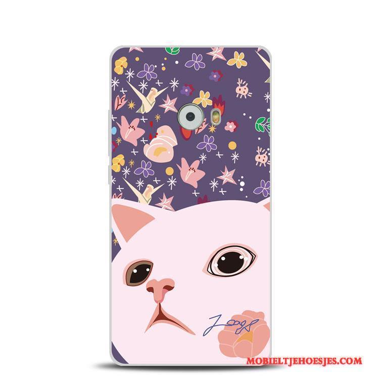 Mi Note 2 Bloemen Kat Hoesje Mini Zacht All Inclusive Telefoon