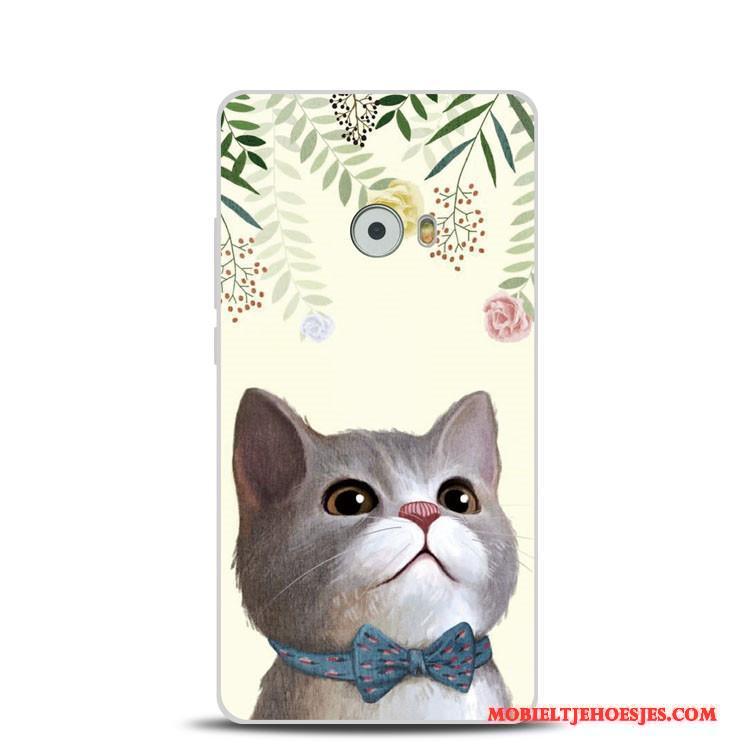 Mi Note 2 Bloemen Kat Hoesje Mini Zacht All Inclusive Telefoon