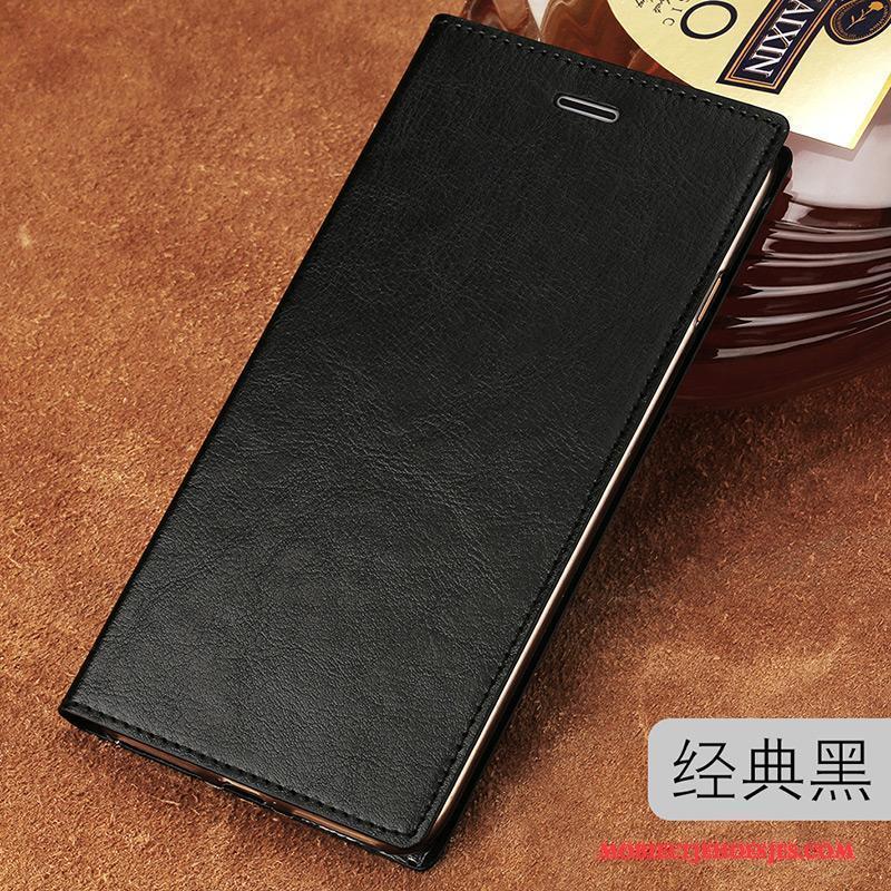 Mi Note 2 Hoesje Bruin Dun Mini Folio Anti-fall Eenvoudige Bescherming