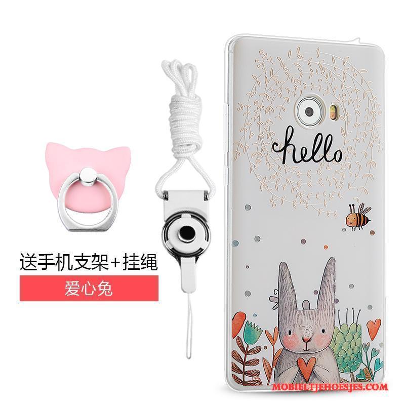 Mi Note 2 Hoesje Spotprent Groen Hoes Bescherming Hanger Trend Anti-fall