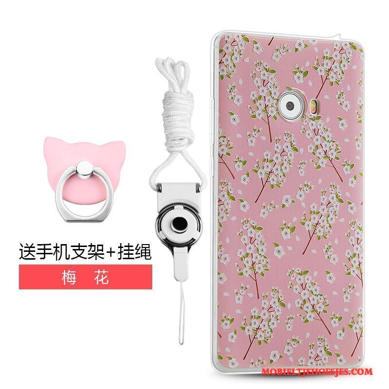 Mi Note 2 Hoesje Spotprent Groen Hoes Bescherming Hanger Trend Anti-fall