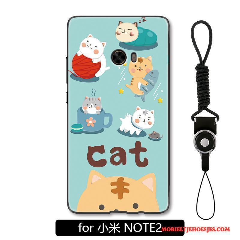 Mi Note 2 Mooie Mini Hoesje Telefoon Kat Bescherming Licht Spotprent