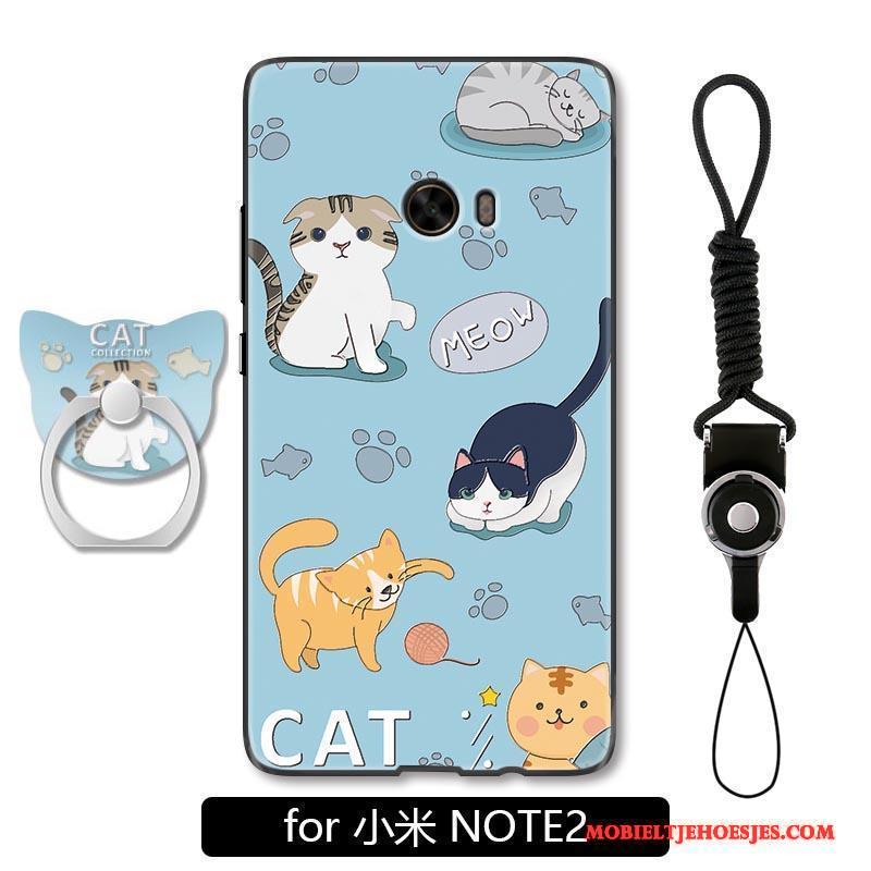 Mi Note 2 Mooie Mini Hoesje Telefoon Kat Bescherming Licht Spotprent